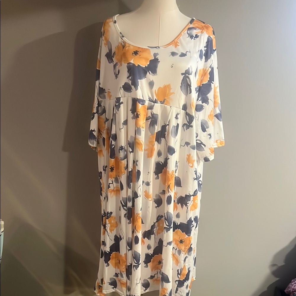 Like New Floral Print Women's Dress
